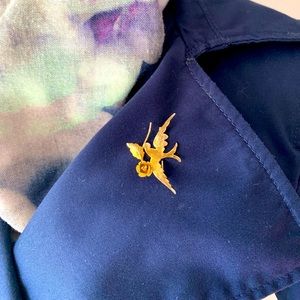 Vintage 1960s Bond Boyd Sterling Brooch pin